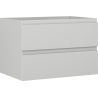 Mexen Orio vannitoakapp valamu all 70 cm, 2 sahtlit, hall matt - 91A10-07047-2-BFF62