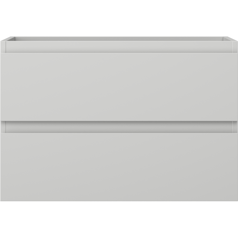 Mexen Orio armario de baño para lavabo de 70 cm, 2 cajones, gris mate - 91A10-07047-2-BFF62