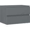 Mexen Orio vannitoakapp valamu alla 70 cm, 2 sahtlit, grafiit matt - 91A10-07047-2-BFF66