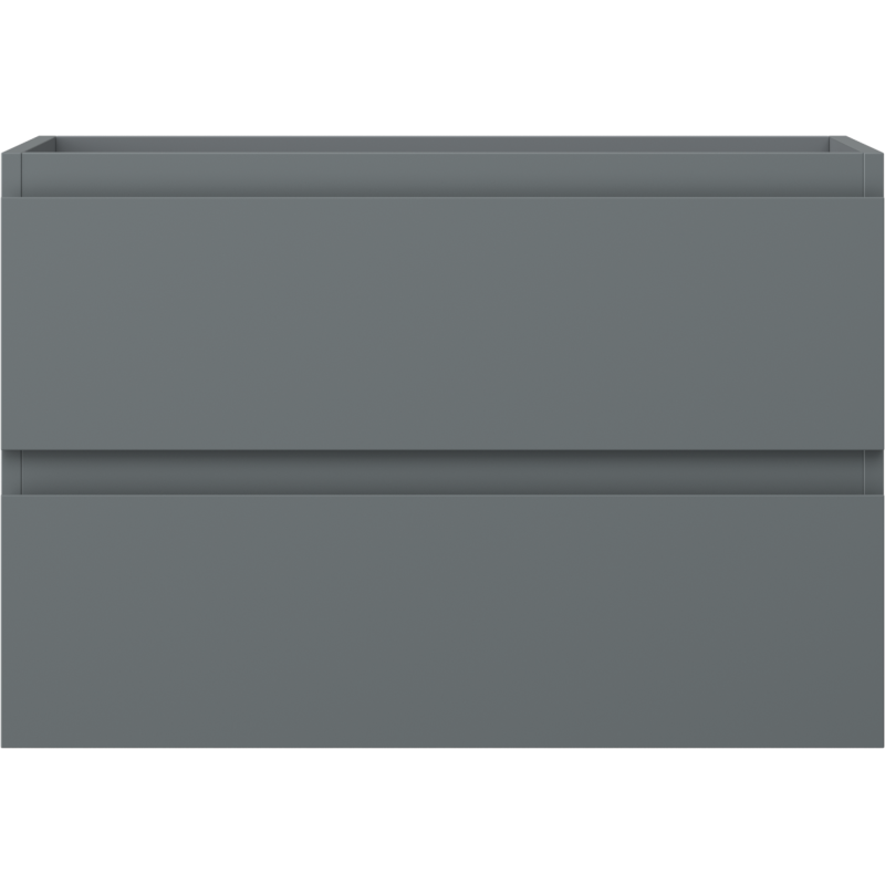 Mexen Orio Badezimmer-Unterschrank 70 cm, 2 Schubladen, Graphit matt - 91A10-07047-2-BFF66