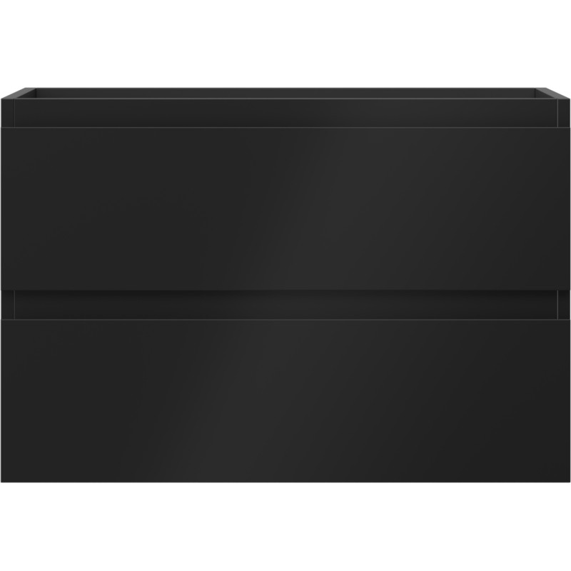 Mexen Orio vannitoakapp valamu alla 70 cm, 2 sahtlit, must matt - 91A10-07047-2-BFF71