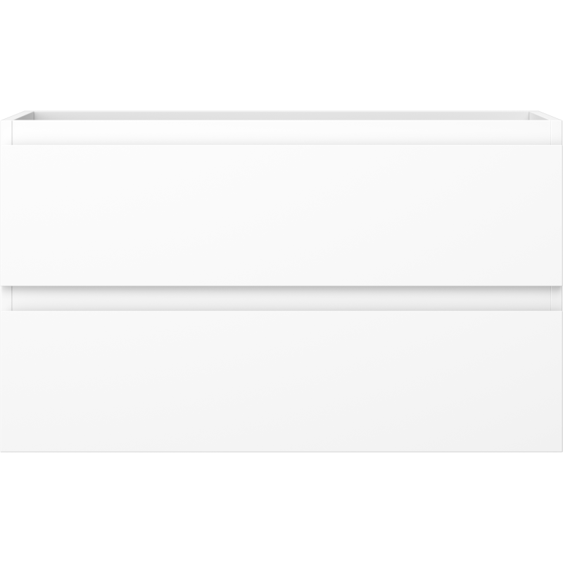 Mexen Orio meuble de salle de bain sous lavabo 80 cm, 2 tiroirs, blanc mat - 91A10-08047-2-BFF01