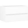 Mexen Orio meuble de salle de bain sous lavabo 80 cm, 2 tiroirs, blanc mat - 91A10-08047-2-BFF01