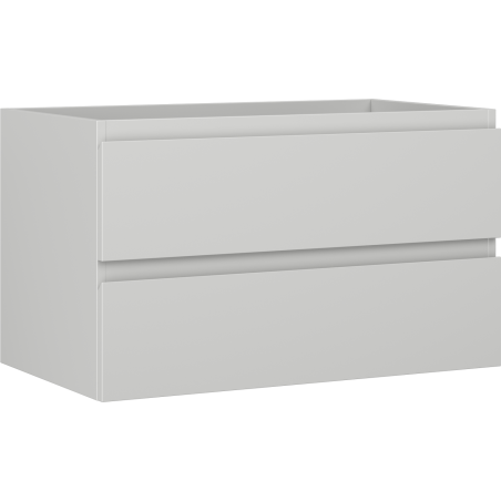 Mexen Orio szafka łazienkowa podumywalkowa 80 cm, 2 szuflady, szara mat - 91A10-08047-2-BFF62