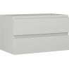 Mexen Orio szafka łazienkowa podumywalkowa 80 cm, 2 szuflady, szara mat - 91A10-08047-2-BFF62