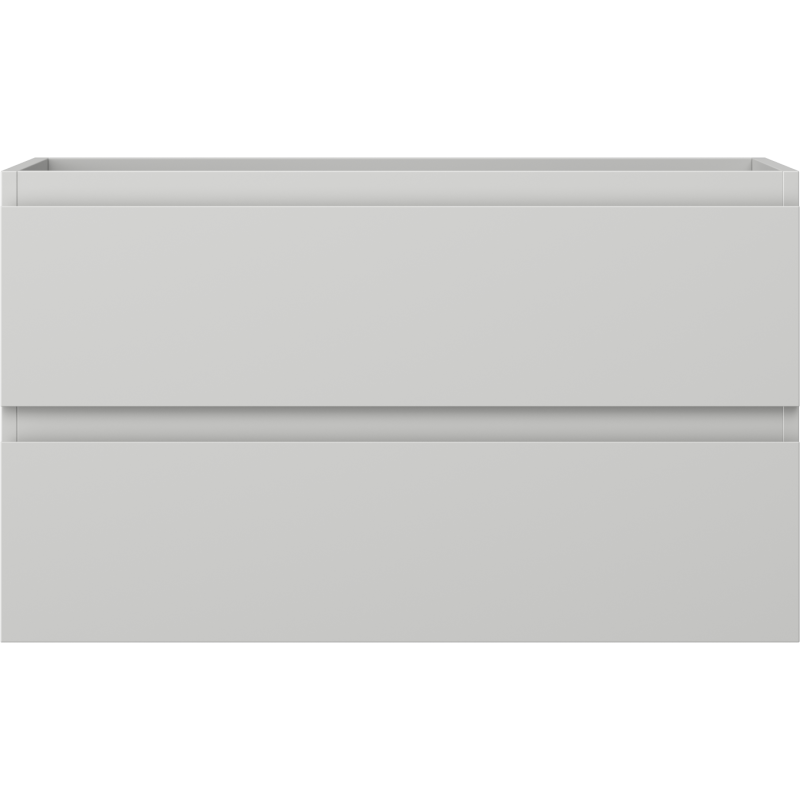 Mexen Orio szafka łazienkowa podumywalkowa 80 cm, 2 szuflady, szara mat - 91A10-08047-2-BFF62