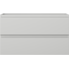 Mexen Orio Badezimmerschrank unter dem Waschbecken 80 cm, 2 Schubladen, grau matt - 91A10-08047-2-BFF62