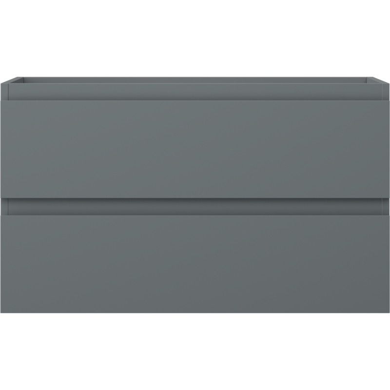 Mexen Orio vannitoakapp valamualune 80 cm, 2 sahtlit, matt grafiit - 91A10-08047-2-BFF66