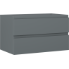 Mexen Orio vannitoakapp valamualune 80 cm, 2 sahtlit, matt grafiit - 91A10-08047-2-BFF66