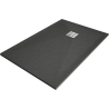 Mexen Stone+ composite rectangular shower tray 90 x 70 cm, anthracite - 44717090