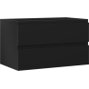 Mexen Orio meuble de salle de bain sous-lavabo 80 cm, 2 tiroirs, noir mat - 91A10-08047-2-BFF71