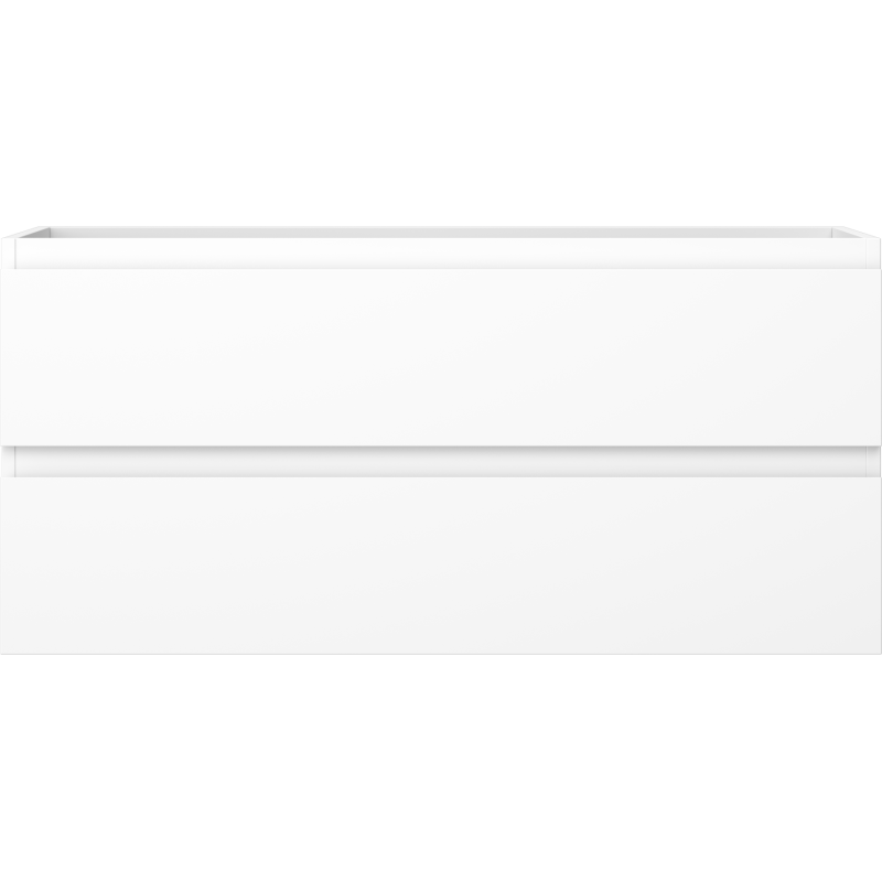 Mexen Orio armário de casa de banho por baixo do lavatório 100 cm, 2 gavetas, branco mate - 91A10-10047-2-BFF01