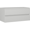 Mexen Orio Badezimmerschrank unter Waschbecken 100 cm, 2 Schubladen, grau matt - 91A10-10047-2-BFF62