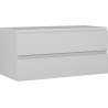 Mexen Orio szafka łazienkowa podumywalkowa 100 cm, 2 szuflady, szara mat - 91A10-10047-2-BFF62