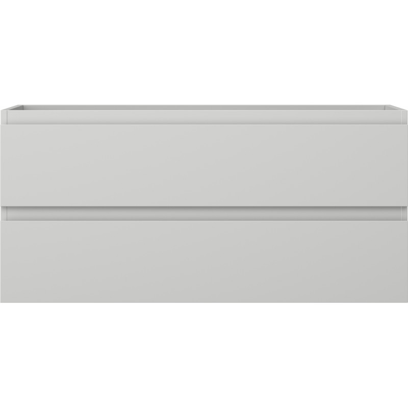 Mexen Orio vannitoakapp valamu all 100 cm, 2 sahtlit, hall matt - 91A10-10047-2-BFF62