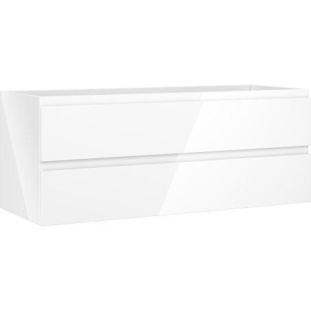 Mexen Orio badkamerkastje onder wastafel 120 cm, 2 lades, wit glans - 91A10-12047-2-BFF00