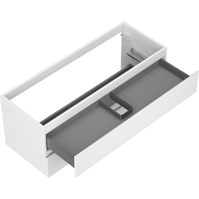 Mexen Orio gabinete de baño debajo del lavabo 120 cm, 2 cajones, blanco mate - 91A10-12047-2-BFF01