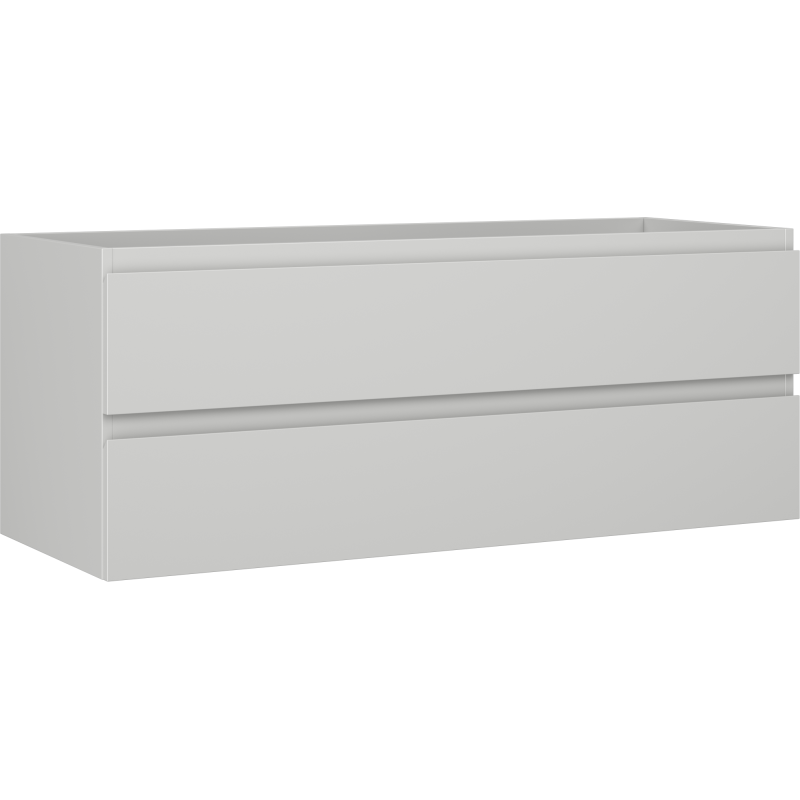 Mexen Orio meuble de salle de bain sous lavabo 120 cm, 2 tiroirs, gris mat - 91A10-12047-2-BFF62