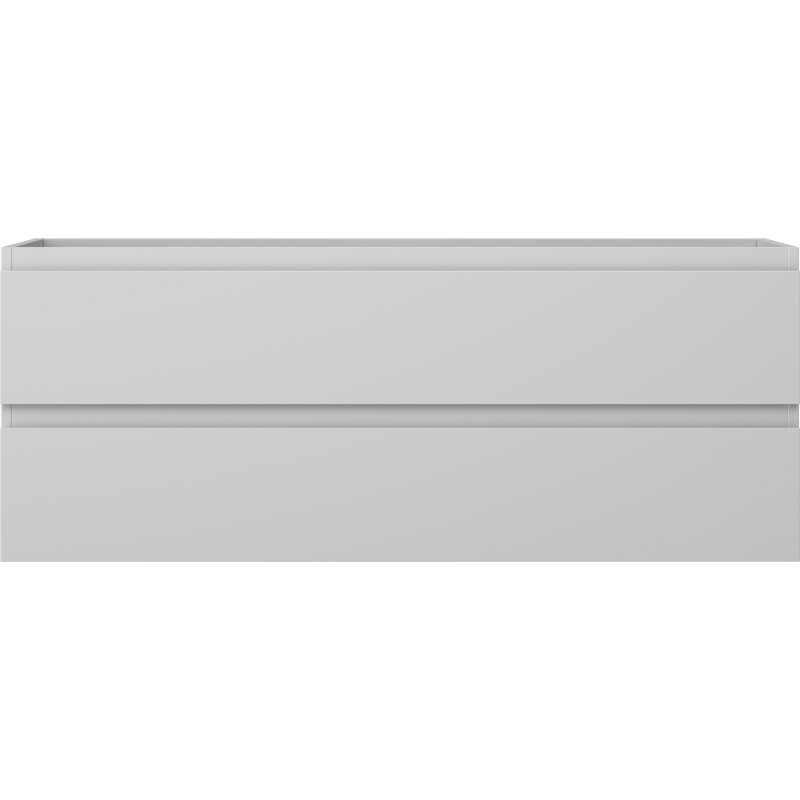 Mexen Orio vannitoakapp valamu alla, 120 cm, 2 sahtlit, hall matt - 91A10-12047-2-BFF62