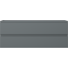 Mexen Orio szafka łazienkowa podumywalkowa 120 cm, 2 szuflady, grafit mat - 91A10-12047-2-BFF66