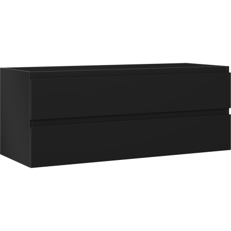 Mexen Orio meuble de salle de bains sous-vasque 120 cm, 2 tiroirs, noir mat - 91A10-12047-2-BFF71