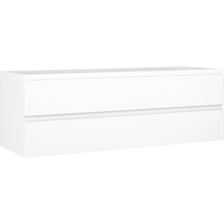 Mexen Orio Badezimmerschrank 140 cm, 2 Schubladen, weiß matt - 91A10-14047-2-BFF01