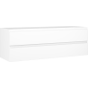 Mexen Orio vannitoakapp valamu alla 140 cm, 2 sahtlit, valge matt - 91A10-14047-2-BFF01