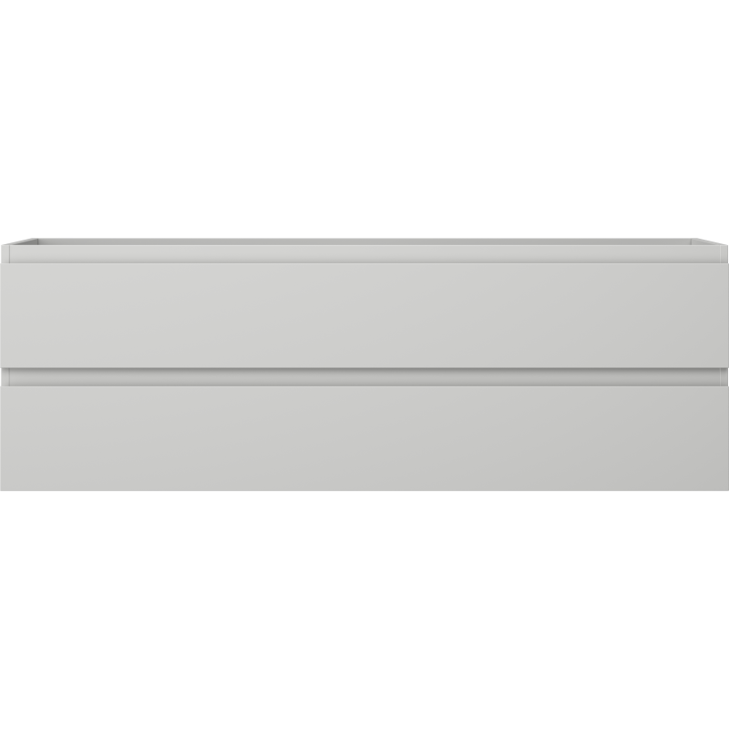 Mexen Orio szafka łazienkowa podumywalkowa 140 cm, 2 szuflady, szara mat - 91A10-14047-2-BFF62