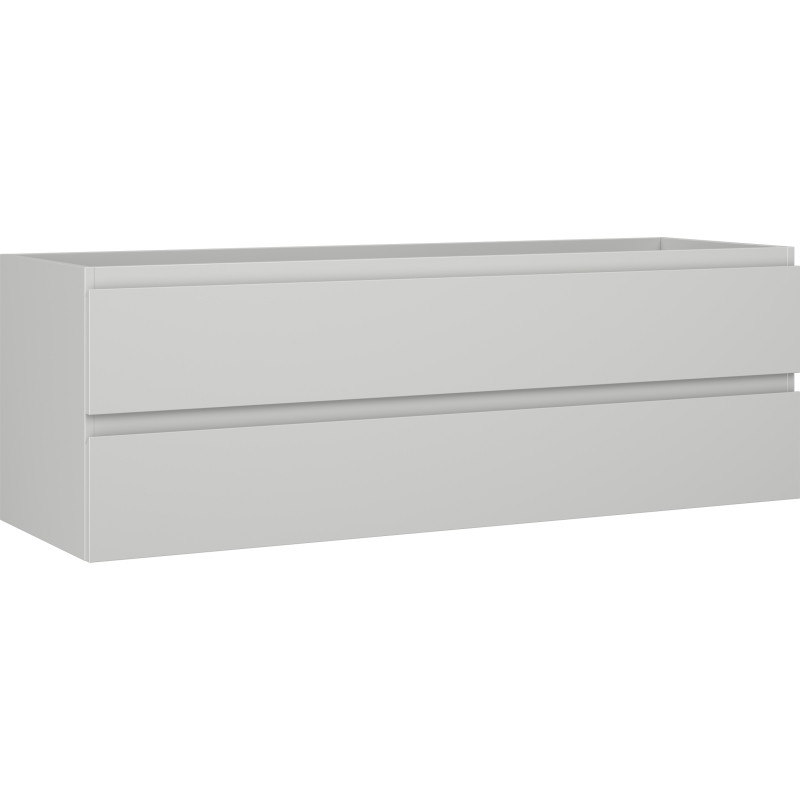 Mexen Orio vannitoakapp 140 cm, 2 sahtlit, hall matt - 91A10-14047-2-BFF62