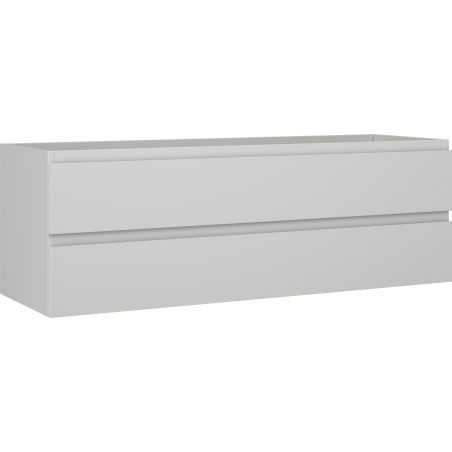 Mexen Orio szafka łazienkowa podumywalkowa 140 cm, 2 szuflady, szara mat - 91A10-14047-2-BFF62