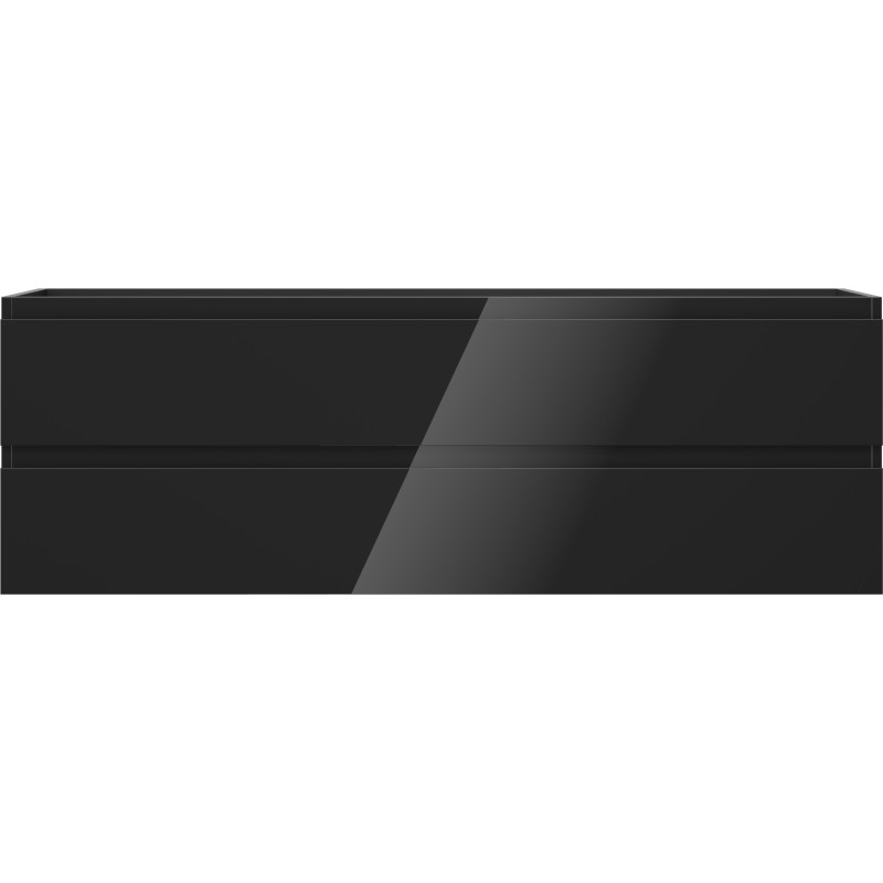 Mexen Orio vannitoa aluskapp 140 cm, 2 sahtlit, must läige - 91A10-14047-2-BFF70