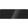 Mexen Orio Badezimmerschrank 140 cm, 2 Schubladen, schwarz glänzend - 91A10-14047-2-BFF70