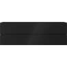 Mexen Orio 140 cm Bathroom Cabinet, 2 Drawers, Black Matte - 91A10-14047-2-BFF71