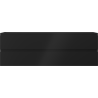 Mexen Orio vannitoakapp kraanikausi jaoks 140 cm, 2 sahtlit, must matt - 91A10-14047-2-BFF71