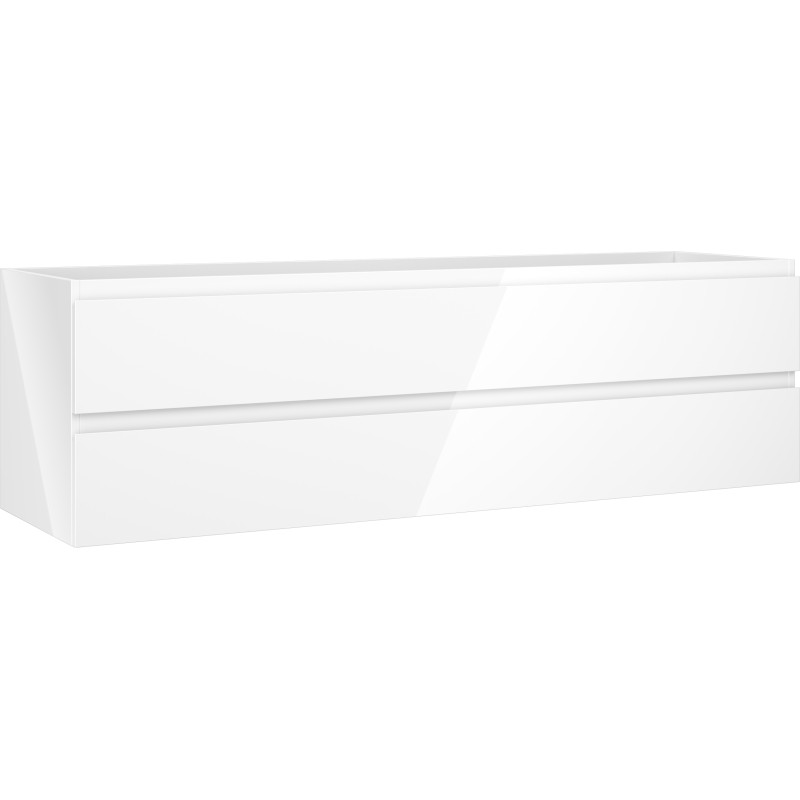 Mexen Orio vannitoa aluskapp 160 cm, 2 sahtlit, valge läige - 91A10-16047-2-BFF00