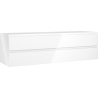 Mexen Orio badkamerkastje onder de wastafel 160 cm, 2 lades, glanzend wit - 91A10-16047-2-BFF00