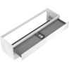 Mexen Orio badkamerkastje onder de wastafel 160 cm, 2 lades, glanzend wit - 91A10-16047-2-BFF00