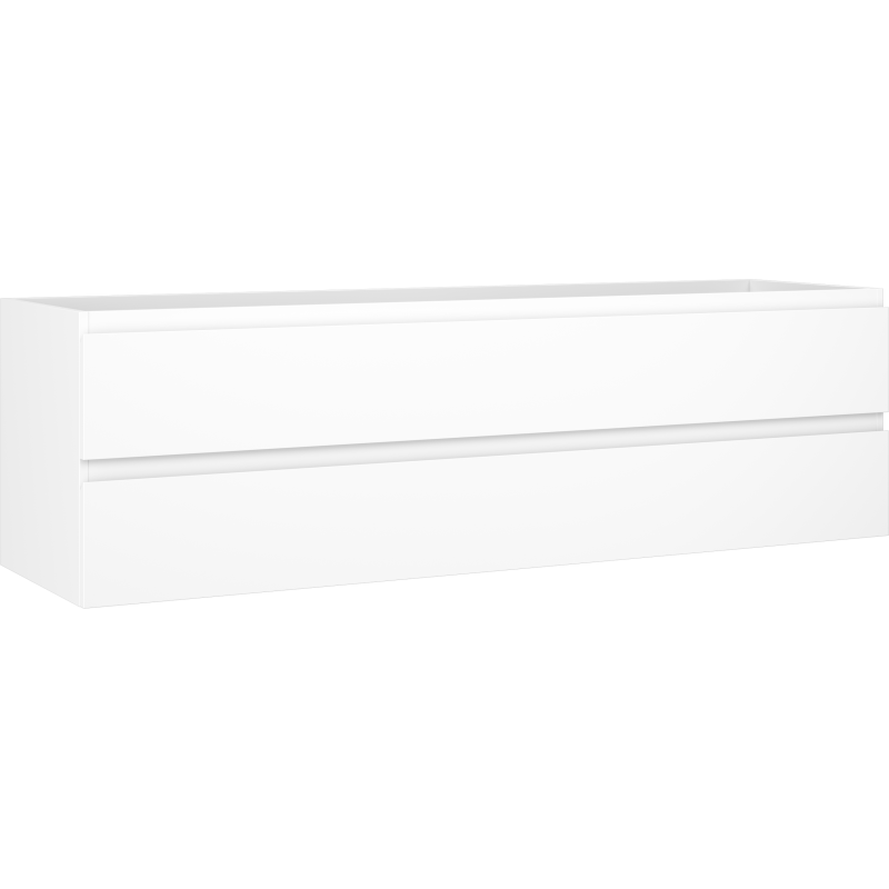 Mexen Orio Badezimmerunterschrank 160 cm, 2 Schubladen, weiß matt - 91A10-16047-2-BFF01