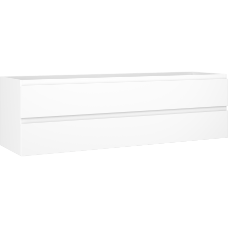 Mexen Orio bathroom vanity unit 160 cm, 2 drawers, white matte - 91A10-16047-2-BFF01