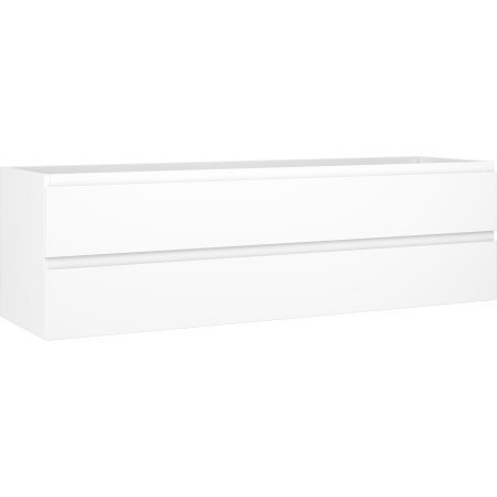 Mexen Orio vannitoa kapp kraanikausi aluskapp 160 cm, 2 sahtlit, valge matt - 91A10-16047-2-BFF01