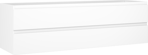 Mexen Orio vannitoa kapp kraanikausi aluskapp 160 cm, 2 sahtlit, valge matt - 91A10-16047-2-BFF01