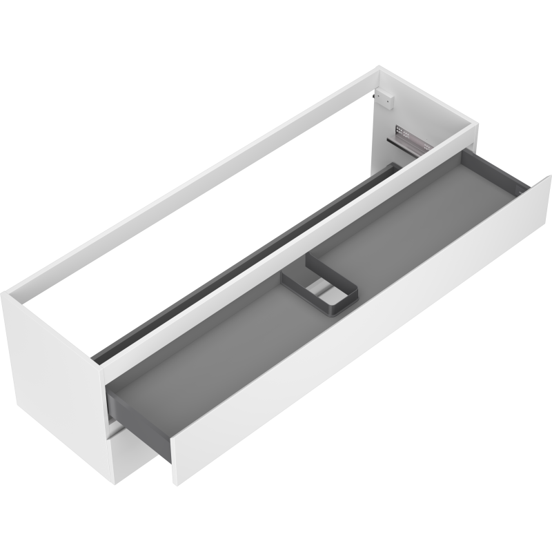 Mexen Orio armario de baño bajo lavabo 160 cm, 2 cajones, blanco mate - 91A10-16047-2-BFF01