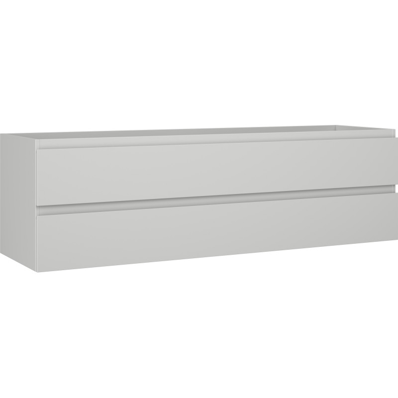 Mexen Orio vannitoakapp kraanikausi alusele 160 cm, 2 sahtlit, hall matt - 91A10-16047-2-BFF62