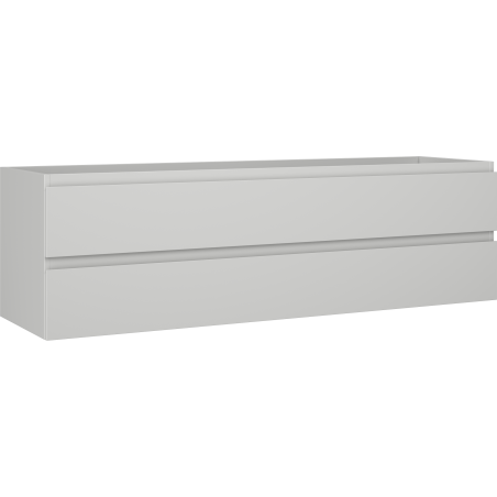 Mexen Orio mobile da bagno sottolavabo 160 cm, 2 cassetti, grigio opaco - 91A10-16047-2-BFF62