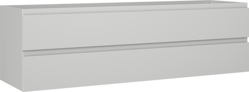 Mexen Orio vannitoakapp kraanikausi alusele 160 cm, 2 sahtlit, hall matt - 91A10-16047-2-BFF62