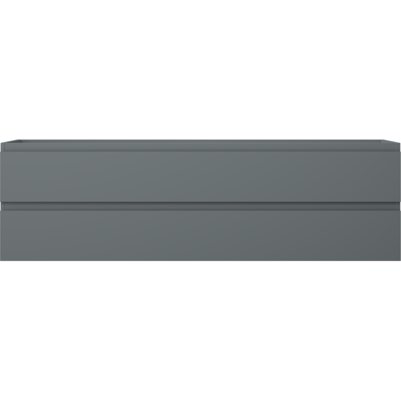 Mexen Orio badkamerkast onder wastafel 160 cm, 2 lades, mat grafiet - 91A10-16047-2-BFF66