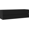 Mexen Orio vannitoakapp valamu alla 160 cm, 2 sahtlit, matt must - 91A10-16047-2-BFF71