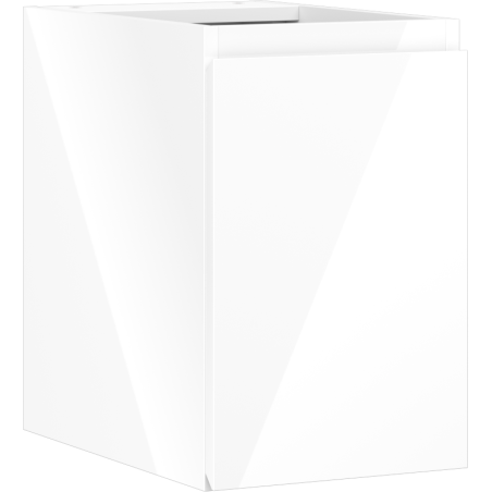 Mexen Orio armoire de salle de bain sous lavabo 30 cm, 1 porte, blanc brillant - 91A11-03047-1-BF00