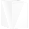 Mexen Orio bathroom cabinet under sink 30 cm, 1 door, white gloss - 91A11-03047-1-BF00