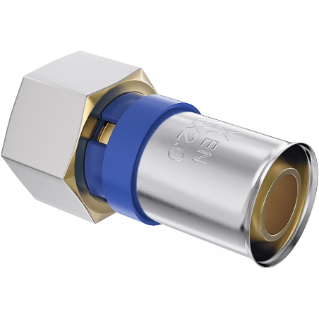 Mexen PEX-P compression fitting, crimped PEX reduction 16 x 3/4 GW - W97122-1634F-00